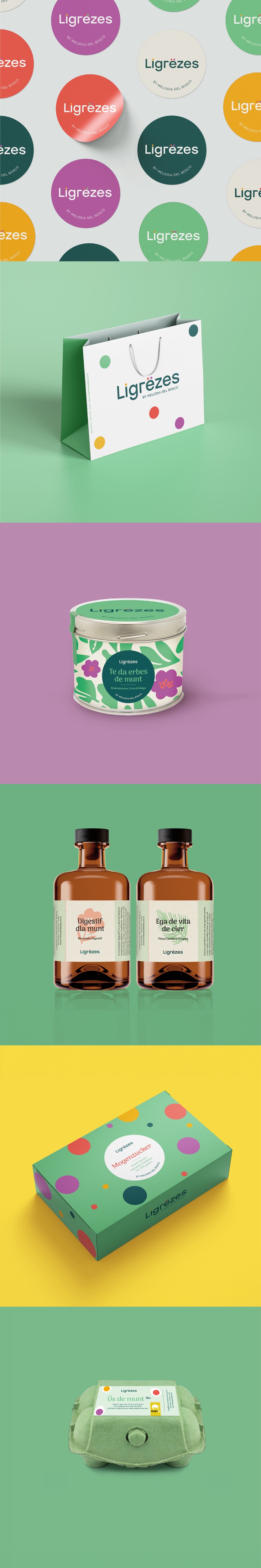 Ligrëzes Logo & packaging